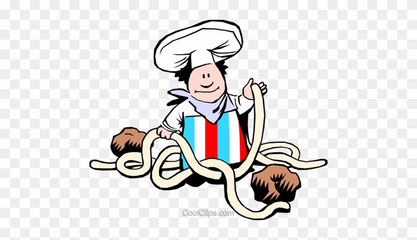 Pasta Chef Clipart 3 By Gail - Cartoon Pasta #533682