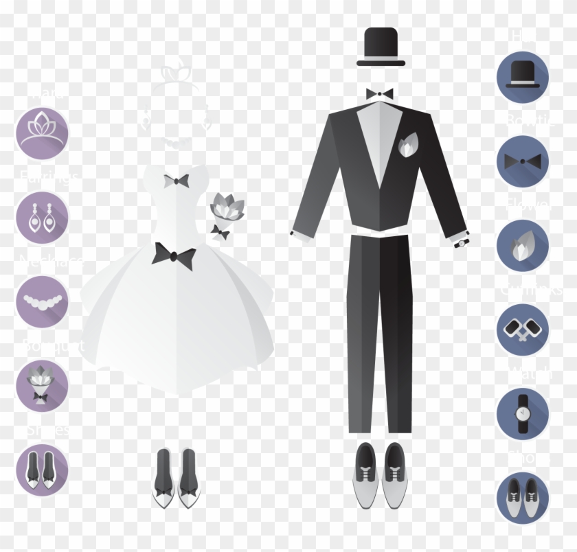 Formal Wear Suit Bridegroom Wedding Dress - Formal Wear Suit Bridegroom Wedding Dress #533776