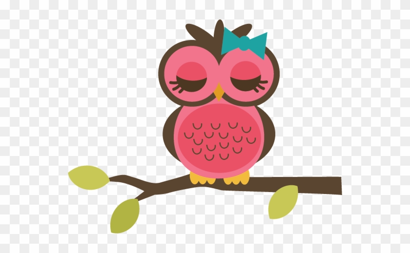 Owl On Branch - Owl Svg File Free #533736