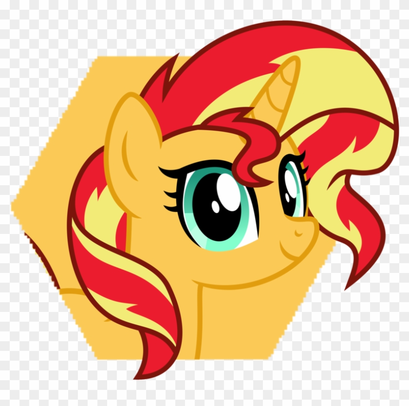Hexagon Icon Pop-out By Ggalleonalliance - Sunset Shimmer #533764