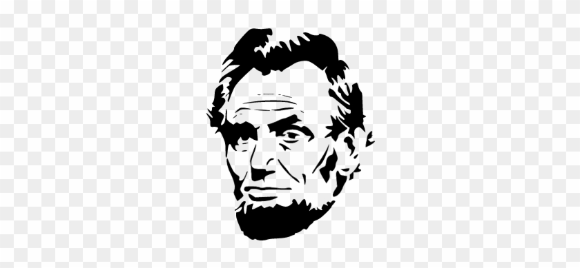 High Quality Stencil 10 Mil - Abraham Lincoln .png #533765