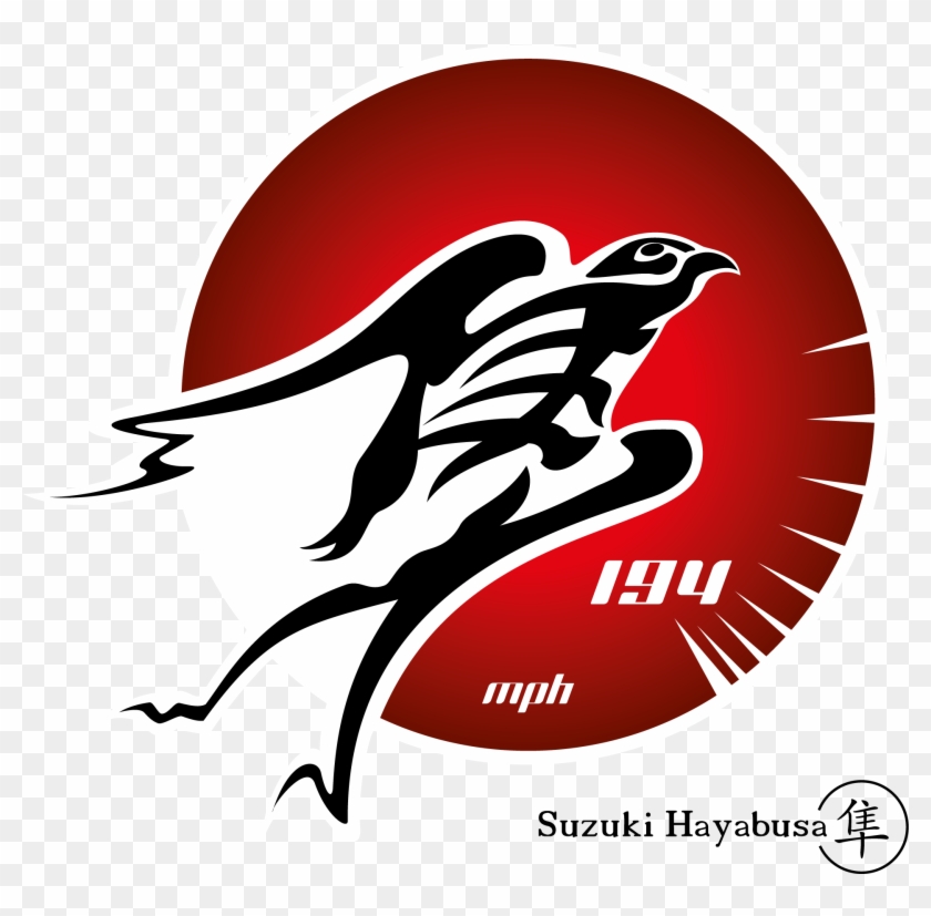 12 Hayabusa Logo Vector Images Suzuki Hayabusa Logo - Mixed Martial Arts Clothing #533783