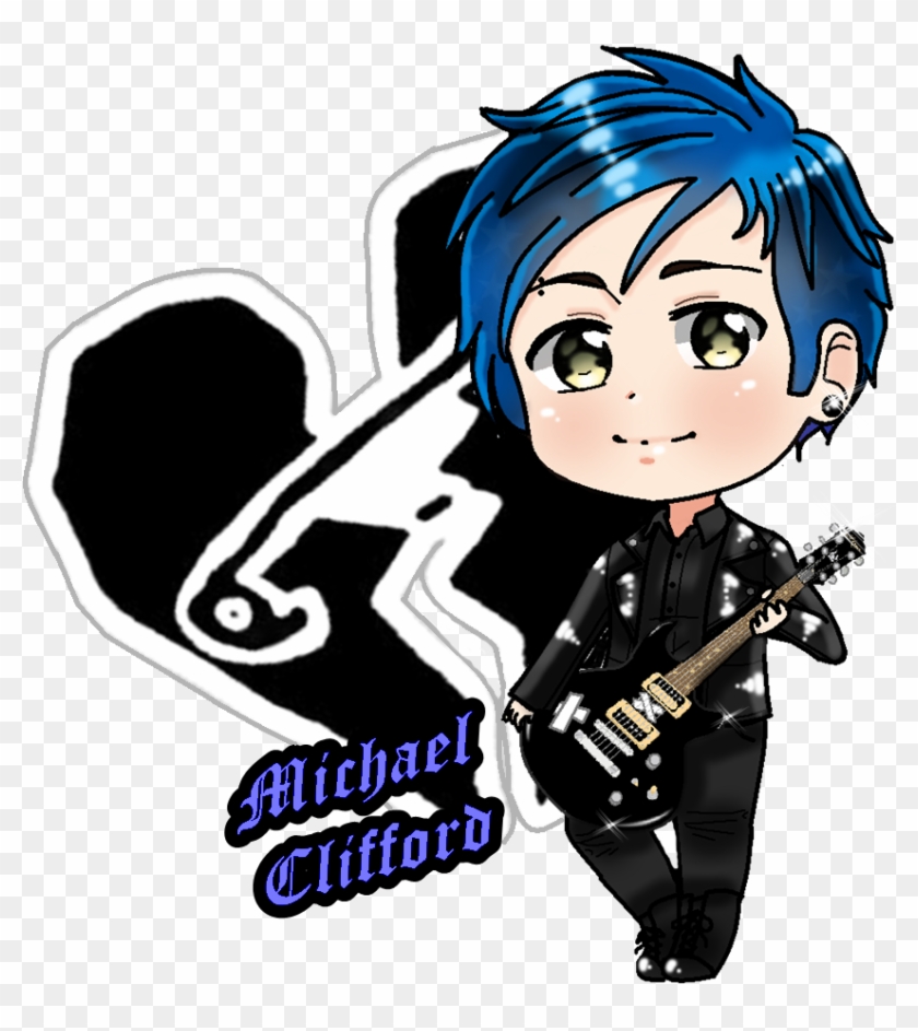 Clip Art Michael Clifford Ahaei - Official 5 Seconds Of Summer Sounds Feels Good Hybrid #533792