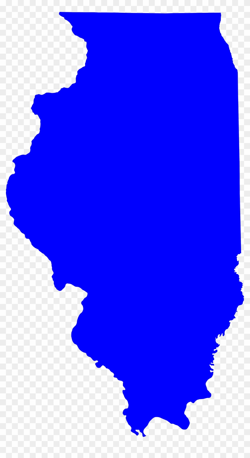 Lincoln Moved To Illinois - Physical Map Of Illinois #533812