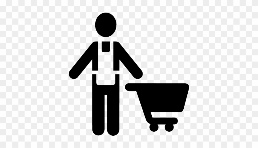 Shopping Man Vector - Man Shopping Png Imges #533844
