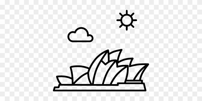 Sydney Opera House Vector - Sydney Opera House Drawing #533851