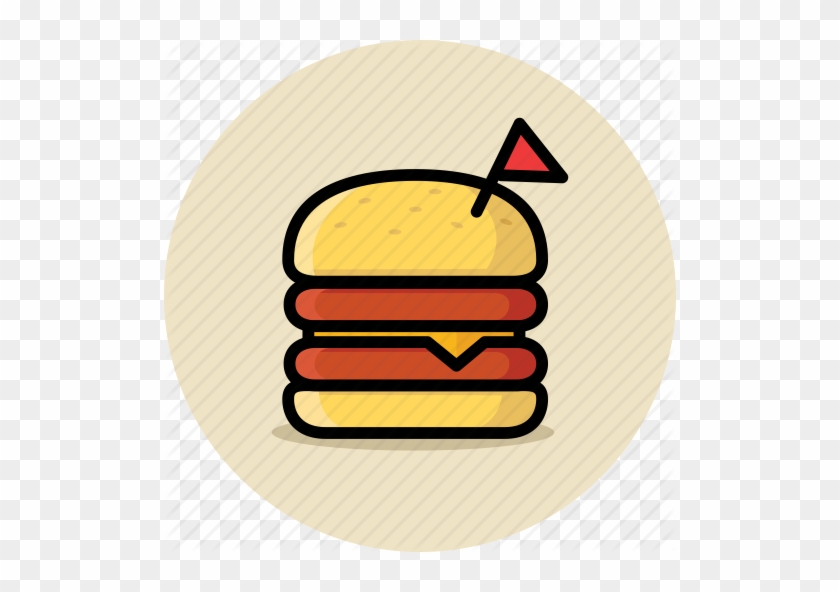 15 Amazing “hamburger Icon” Designs - Fast Food Icon #533871