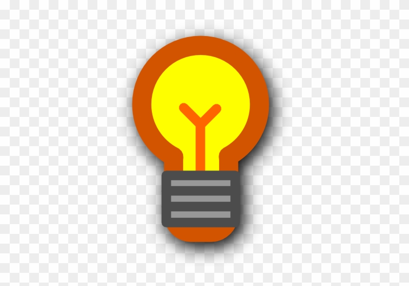 Bulb Clipart Hint Pencil And In Color Bulb Clipart - Light Bulb Icon #533995