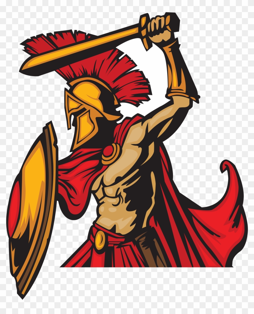 Spartan Army Warrior Clip Art - Spartan Clip Art #534031