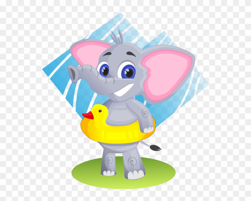 Baby Elephant Free To Use Clip Art - Public Domain Elephant Clipart #534029