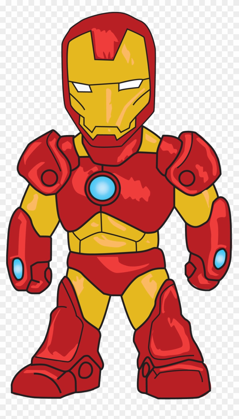 Iron Man Cartoon Drawing - Free Transparent PNG Clipart Images Download