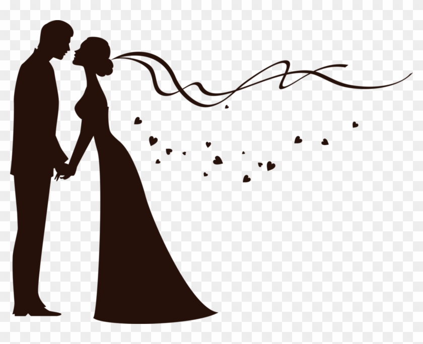 Couples - Page - Bride And Groom Silhouette #534227