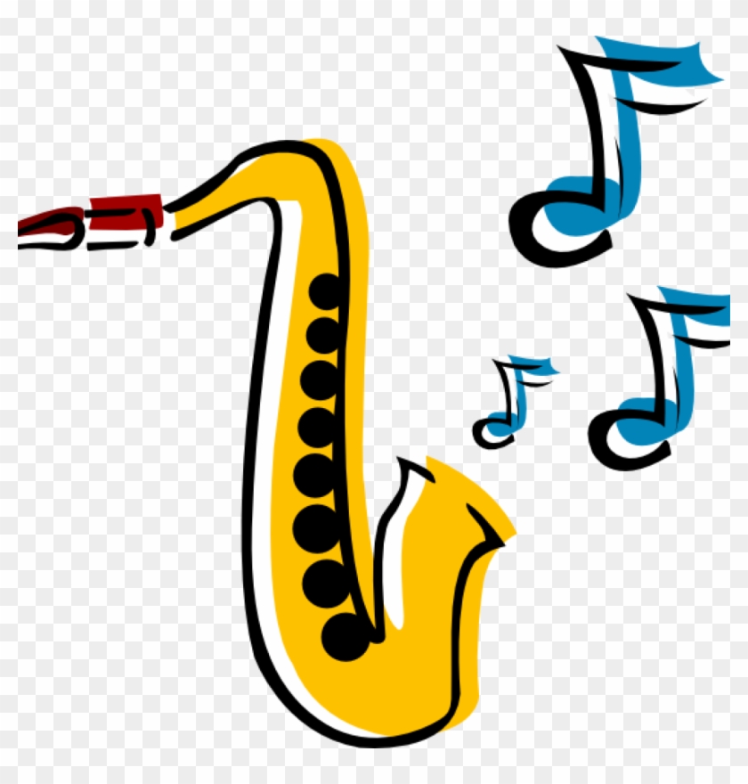 Saxophone Clipart Saxophone 5 Clip Art At Clker Vector - Musical Instruments Clip Art #534240