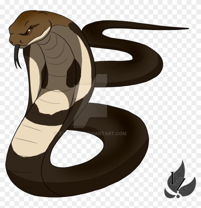 King Cobra Clipart Viper - Cobra Snakes In Cartoon #534407