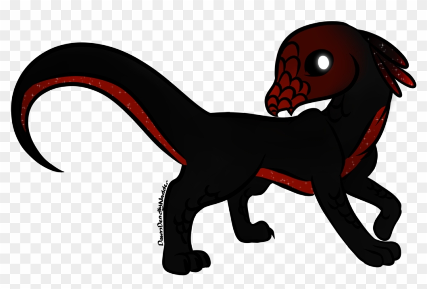 Red-bellied Black Snake By Nauvestar - Cartoon #534410