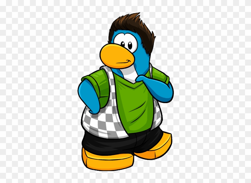 Azul-cool - Pinguinos De Club Penguin Cool #534572