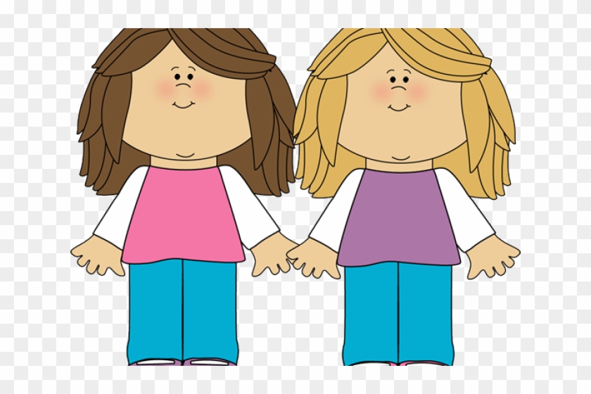 Sisters Clipart - Brother Sister Transparent Png #534737