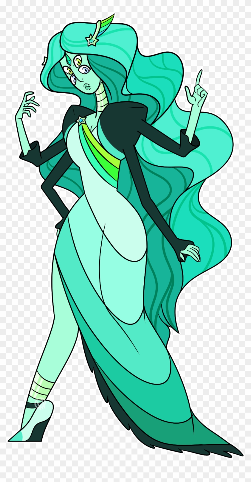Here's The Prefect Fusion Of Them Together, Their Love - Paraiba Tourmaline Steven Universe #534794