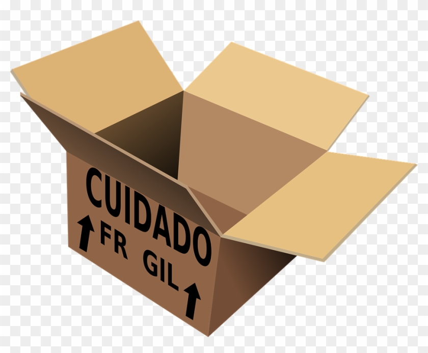 Shipping Box Cliparts 29, Buy Clip Art - Fragile Box #534888