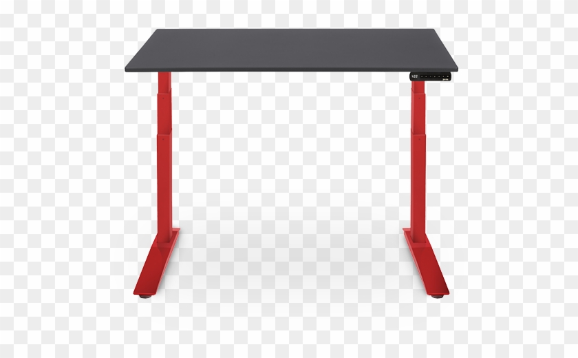Phenomenal Red Desk Adjustable Height Red - Writing Desk #534908