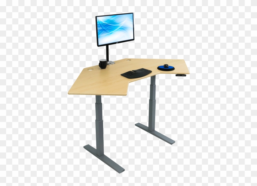 Olympus Corner Standing Desk - Computer Desk #534948