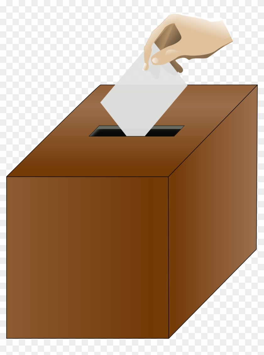 Clipart - Ballot Box Vector Png #534969