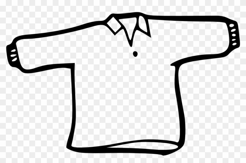 Shirt Outline - Shirt Clip Art #535087