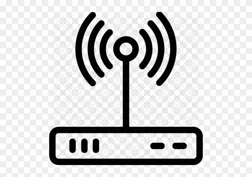 Wifi Modem Icon - Antenna Icon #535096