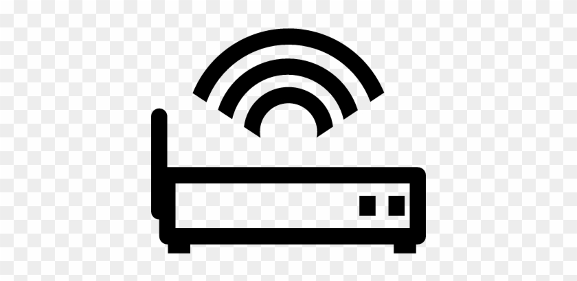 Wifi Modem Vector - Wifi Modem Icon Png #535131