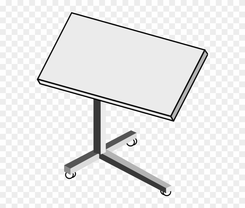 Free Rolling Laptop Desk - Table #535175