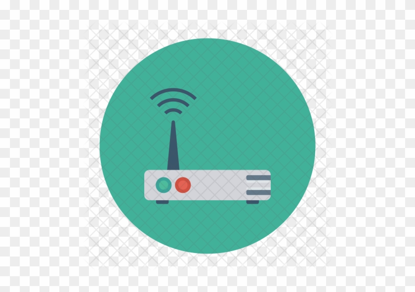 Router Icon - Antifa #535257