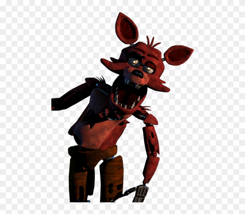 Transparent Nightmare Foxy Png - Fnaf Withered Funtime Foxy, Png