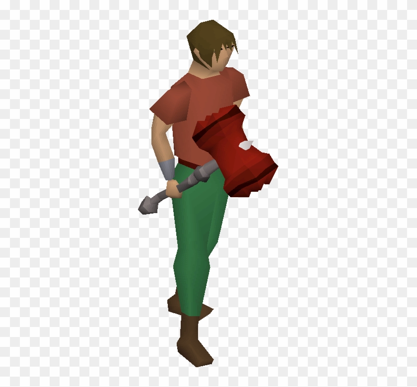 A Player Wielding The Dragon Warhammer - Dragon Warhammer Osrs #535420