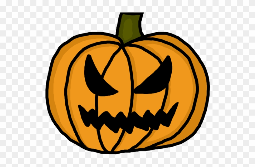 Creepy Clipart Wed - Pumpkin #535440