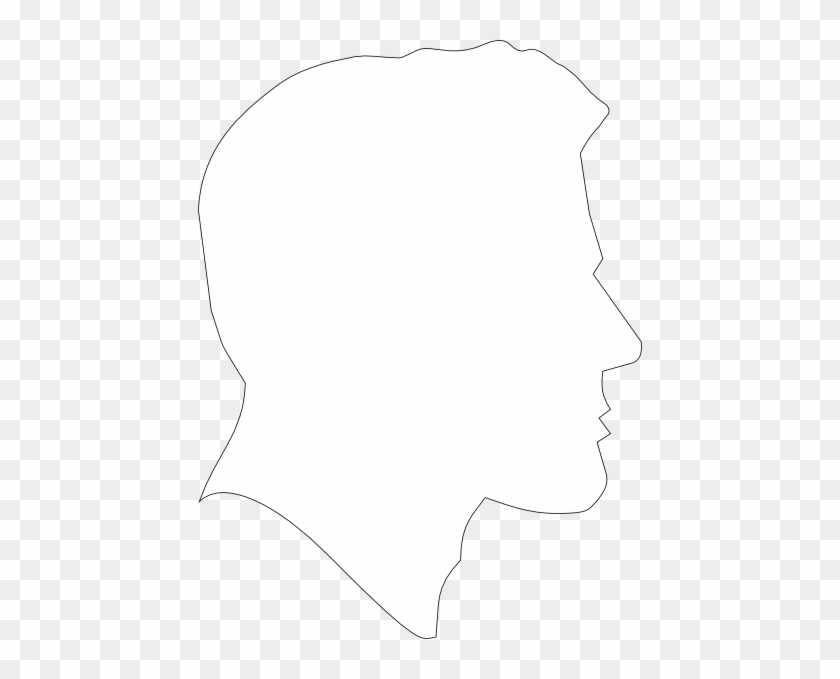 Silhouette White On Black #535552