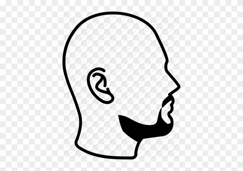 Bald, Default, Head, Male, Man, Profile, Silhouette - Mens Haircut Silhouette #535581