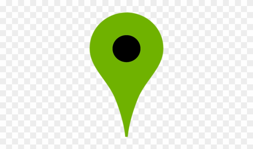Google Maps Green Marker #535640