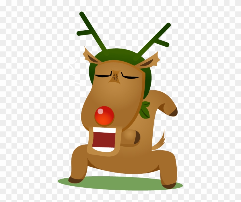 Deer Christmas Computer File - Cartoon #535909