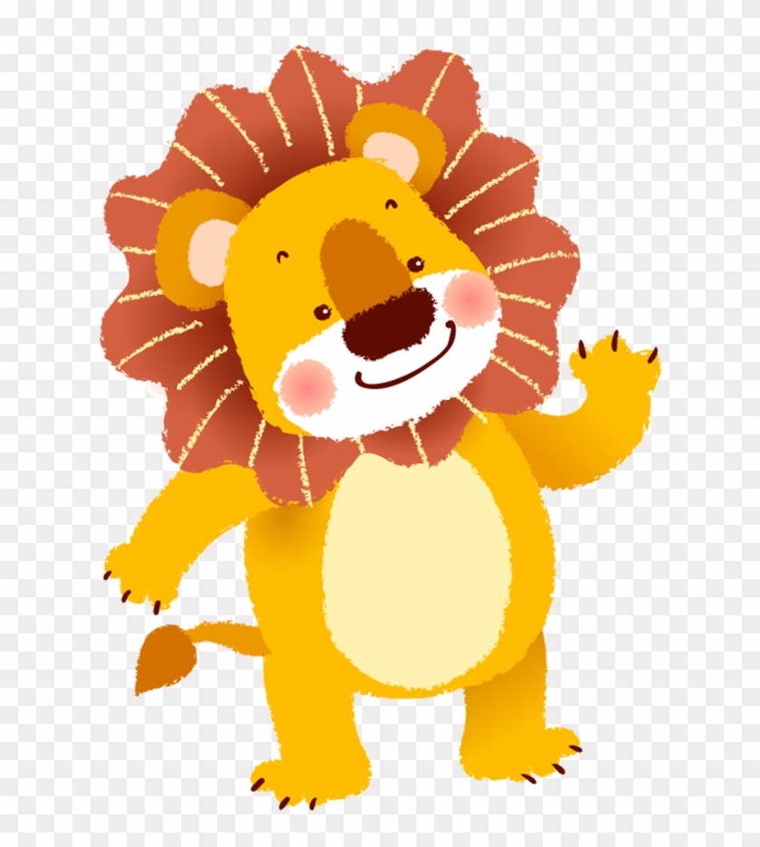 Cartoon Software Illustration - Lion In Car Cartoon #535865