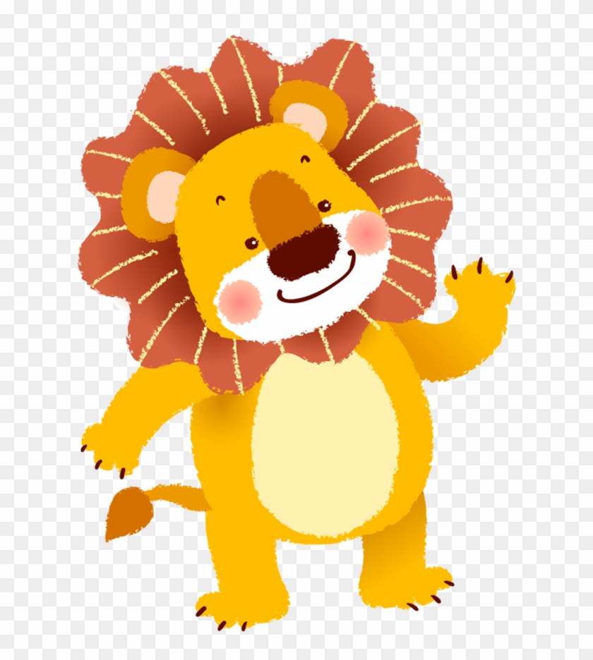 Cartoon Software Illustration - Lion In Car Cartoon #535865
