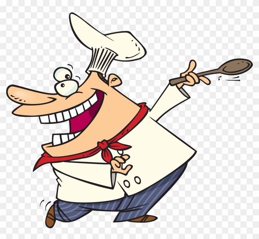 Chef Cartoon Dance Clip Art - Wacky Chef Cartoon #535914