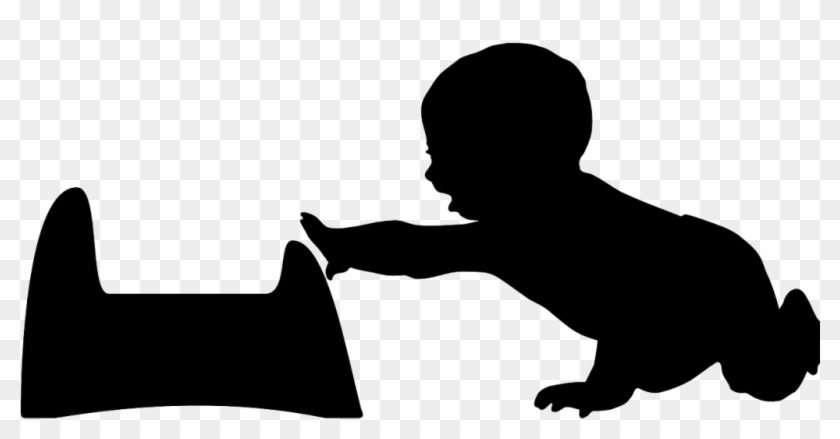 Most Kids Are Potty Trained At The Age Of 2 Or A Little - Silhouette #536302