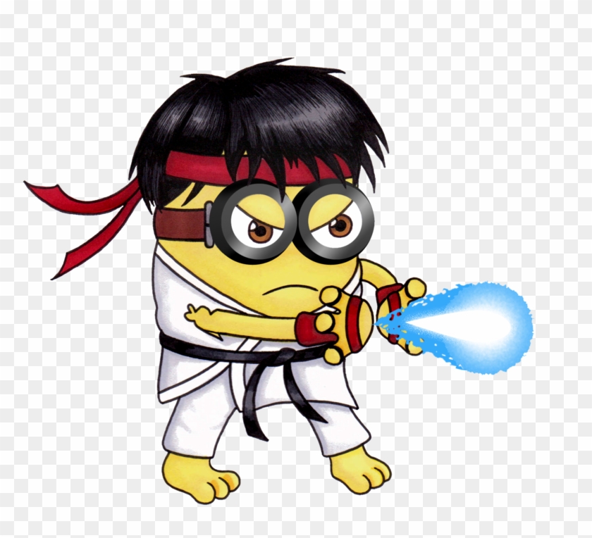 Ryu Minion By Toxicsnakeskull - Cartoon #536308