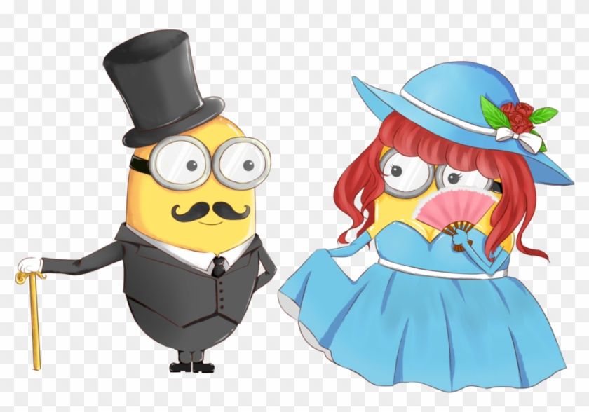Lady And Gentleman Minions By Uminei - Gentleman And Lady In Cartoon #536320