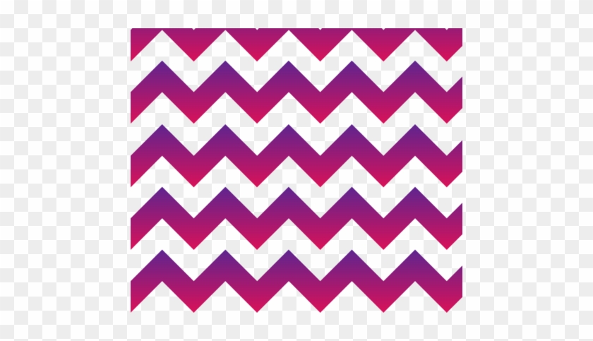 Purple To Pink Ombre Chevron Fabric By Gates And Gables - Pink And Purple Chevron #536442