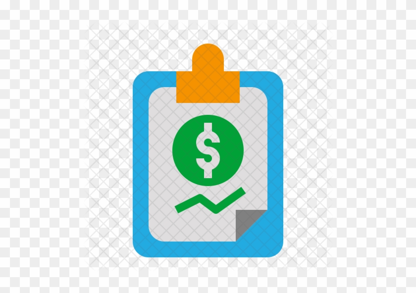 Financial Report Icon - Emblem #536457