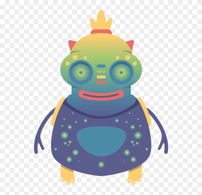 Monster Martian Illustration - Monster Martian Illustration #536546