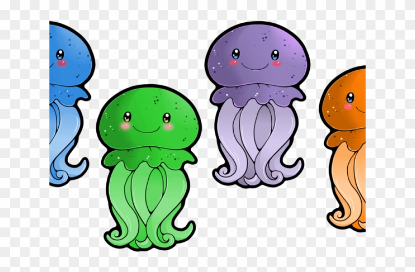 Jellyfish Clipart Consumer Animal - Jellyfish Clipart #536558