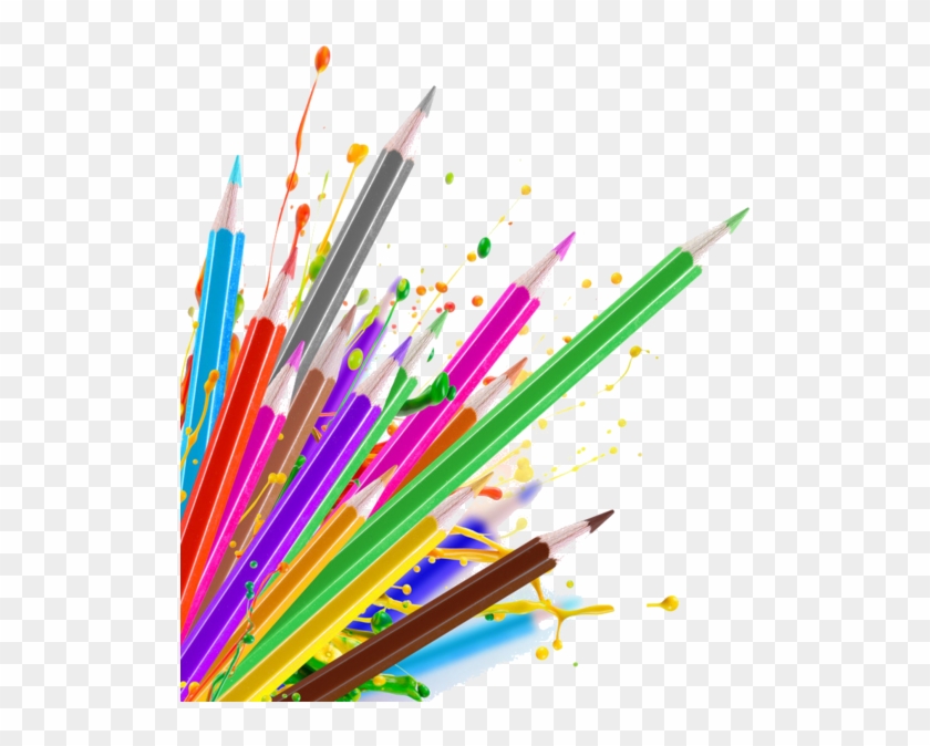 Crayons De Couleurs,articles D Ecole - Crayons Png #536651