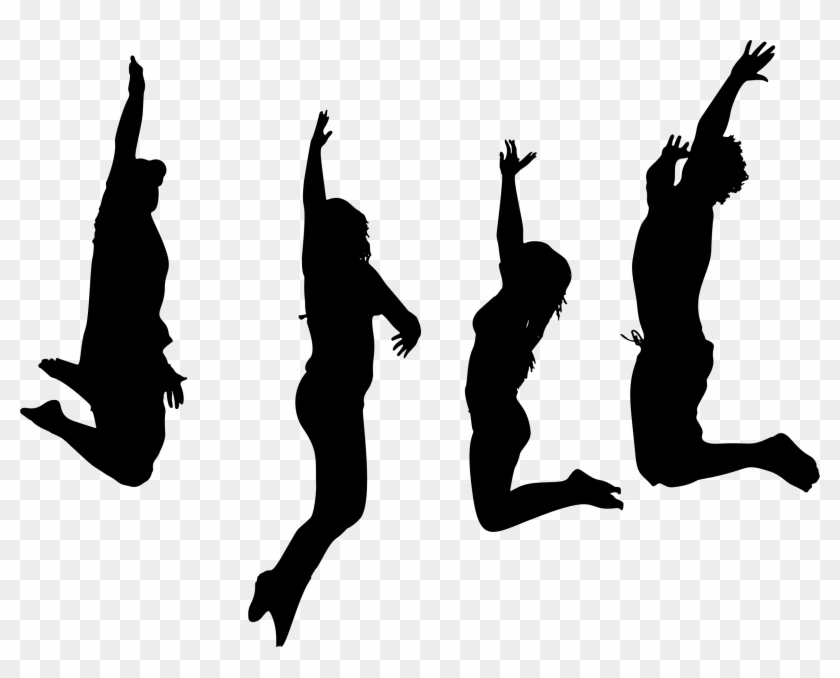 Four Jumping For Joy - Jumping For Joy Clipart #536724